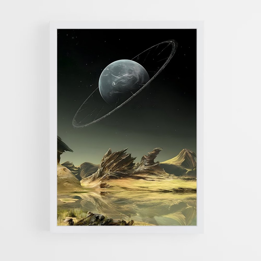 Poster paysages sublimes de mondes – affiche Art spatial (vue 3)